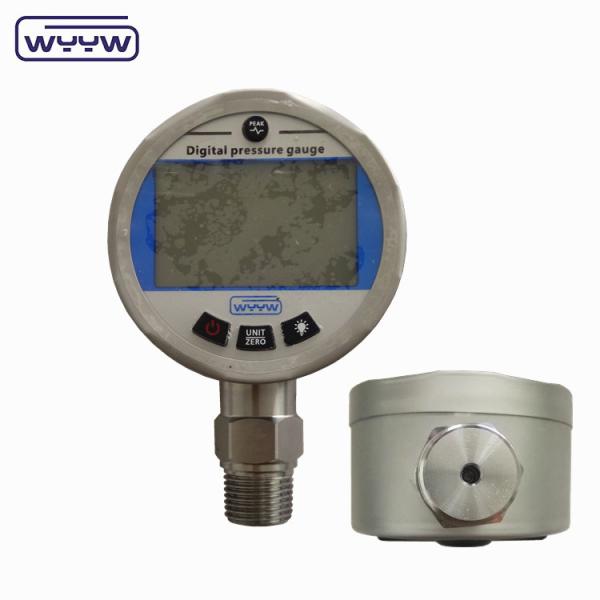 Quality Bar Psi InHg Precision Portable Digital Pressure Gauge 80mm 100mm for sale