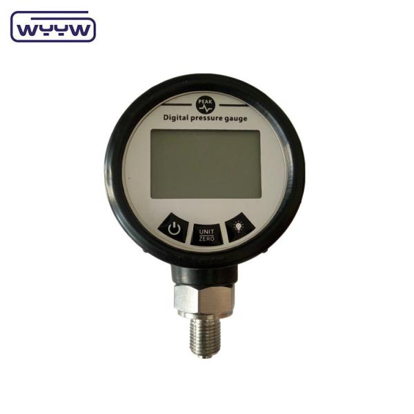 Quality 63mm Bar Psi Battery High Pressure Digital Manometer Pressure Gauge for sale