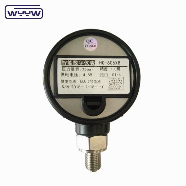 Quality 0-100 Psi Mbar Mpa Bar Dual Digital Air Pressure Gauge Manometer OEM for sale