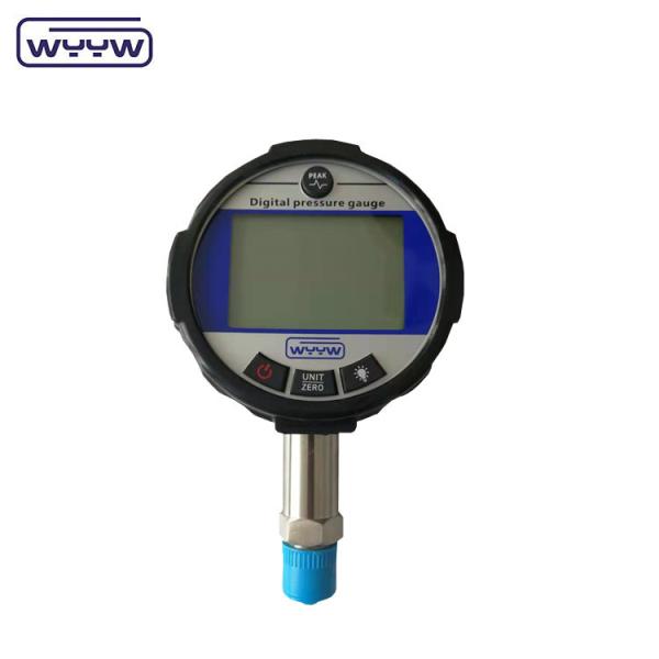 Quality 100mm Industrial Pressure Gauge 5 Digit Digital Manometer For Gas Pressure for sale
