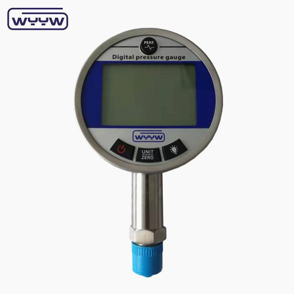 Quality 100mm Industrial Pressure Gauge 5 Digit Digital Manometer For Gas Pressure for sale