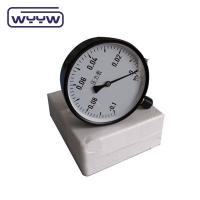 Quality Bottom Mount Vacuum Pressure Gauge 100mm With Black Steel Case for sale