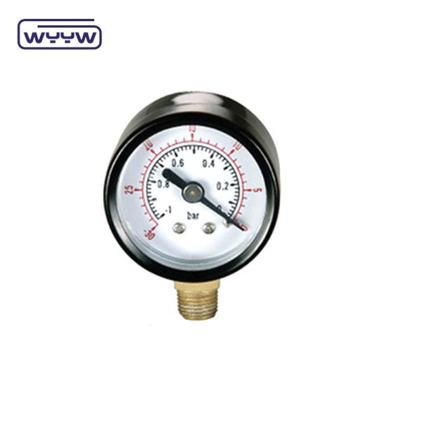 Quality Bottom Mount Negative Pressure Meter 2.5" Industrial Vacuum Gauge for sale