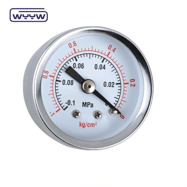 Quality Bottom Mount Negative Pressure Meter 2.5" Industrial Vacuum Gauge for sale