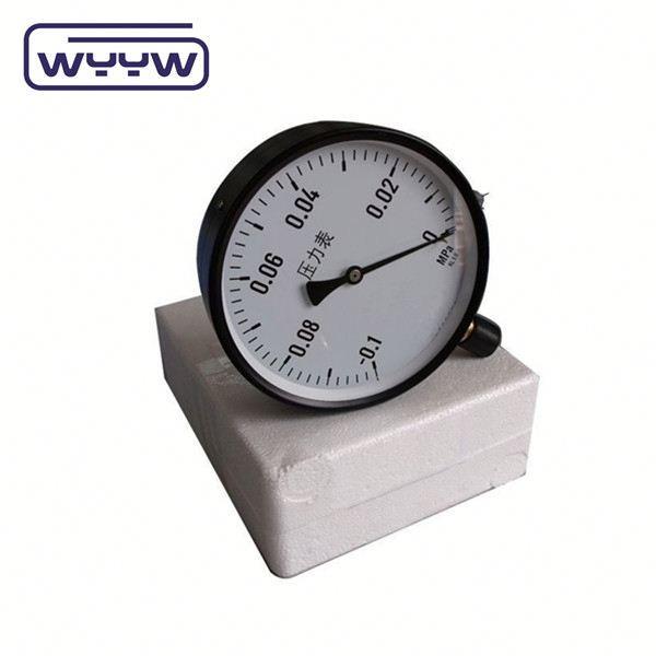 Quality 0 To 100 Mbar Digital Vacuum Pressure Gauge Pressure Oil Water Gauge for sale