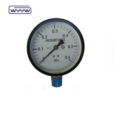 China High Accuracy Precision Test Pressure Gauge Manometer bottom Mount for sale
