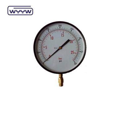 China Dry Bottom Connection Precision Test Pressure Gauge OEM ODM OBM Customized for sale