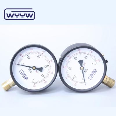 China air water test price of 100mm pressure gauge for sale