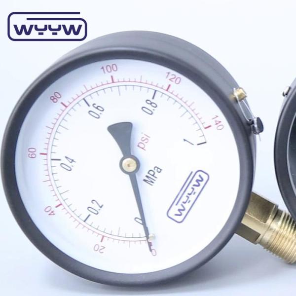 Quality air water test price of 100mm pressure gauge for sale