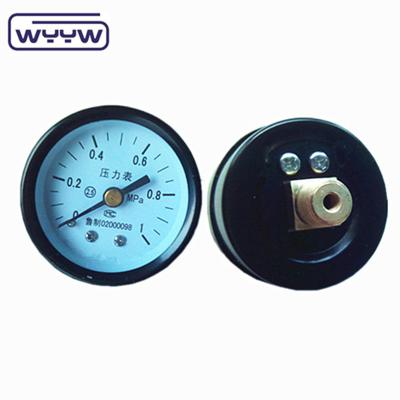 Quality Axial Natural Gas Economy Pressure Gauge 2" Dual Scale Pressure Manometer for sale