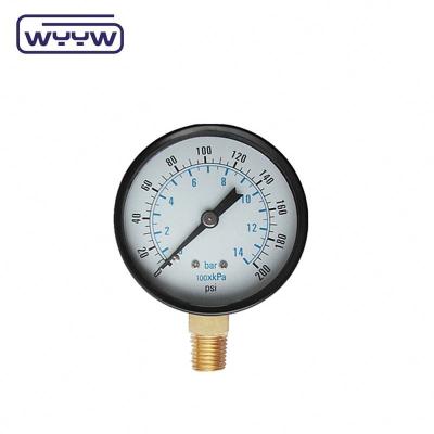 China Manómetro de aire normal Medidor de presión de gas de argón OEM personalizado en venta