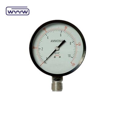 China Manômetro/indicador/metro de manômetro de pressão de amônia à venda