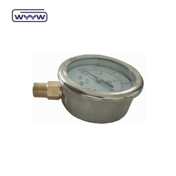 Quality 63mm 0-10bar 150 Psi Pressure Gauge Manometer For Excavator for sale