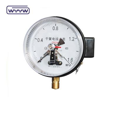 China Stainless Steel Bourdon Tube Pressure Gauge 60mm Bottom Connection for sale