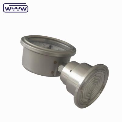 China Manómetro de medición de presión del diafragma industrial OEM SS316 en venta