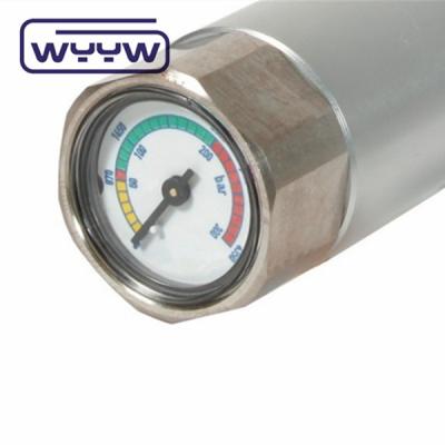 China Customized Mini Pressure Gauge Mounting Type Back Mounting for sale