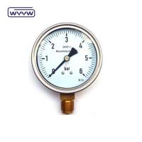 Quality no oil pressure gauge stainless steel case for sale