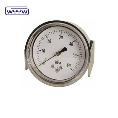 China Dry Stainless Steel Pressure Meter 60mm Manometro Pressure Gauge for sale