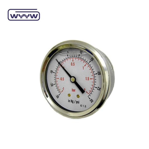 Quality high quality oil filled 4" stainless steel vibration-proof pressure gauge for sale