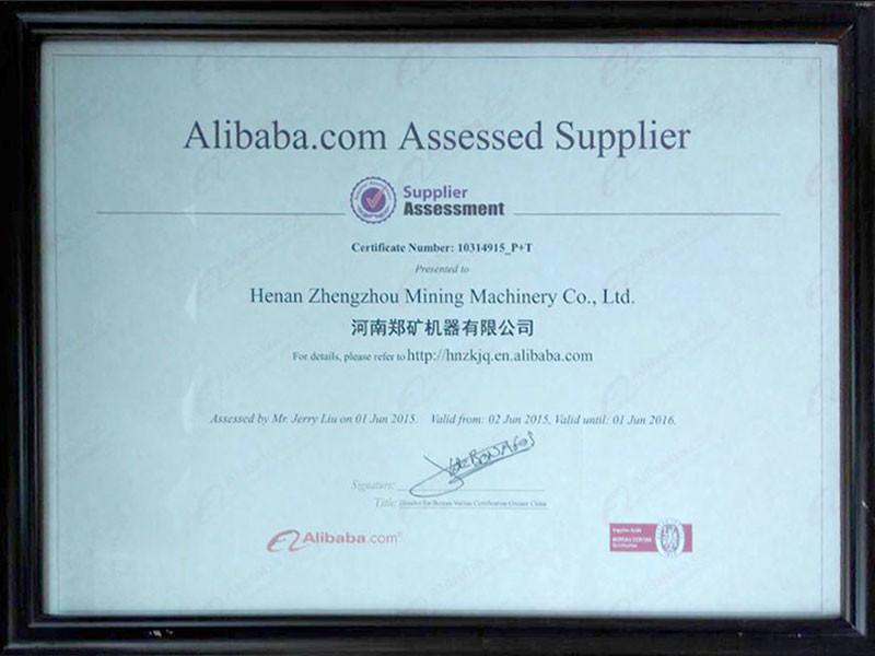 BV Certification - Henan Zhengzhou Mining Machinery CO.Ltd