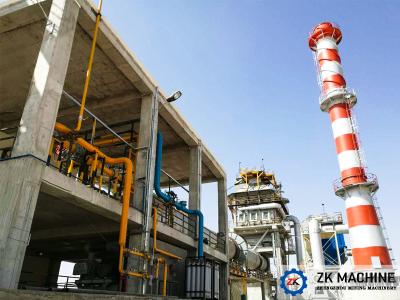 China 8-20m Preheater Height Active Lime Plant Machinery PLC Control à venda
