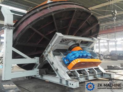 China 5-7.5m Large Scale Disc Granulator Machine Iron Ore Pelletizing Granulation Equipment for sale
