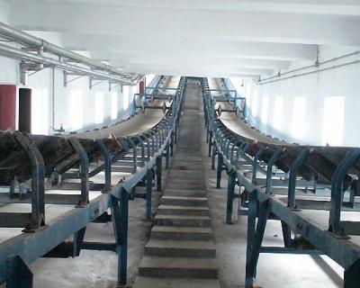 China Strong Adaptability Conveying Equipment , Bulk Solid Transport Fixed Belt Conveyor for sale