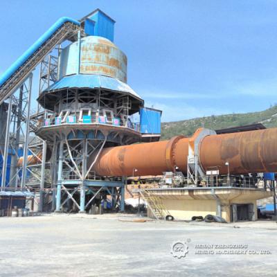 Chine Usine de ciment à échelle réduite de structure simple avec la certification de la CE d'OIN à vendre