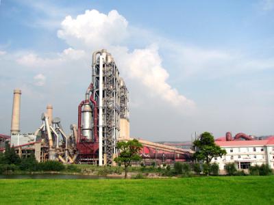 China 180-3000 T/D Cement Production Line , Cement Rotary Kiln Plant Energy Saving for sale