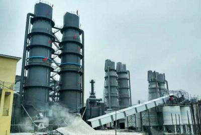 China Low Investment Active Lime Production Line Limestone Shaft Kiln Furnace for sale