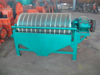 China High Capacity Magnetic Separator Machine , Chromite Ore Magnetic Drum Separator for sale