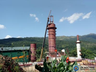 China 600TPD Vertical Shaft Kiln Lime Production Line for sale