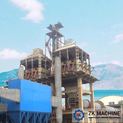 China 200-800 T/D Calcination Equipment , Rotary Lime Kiln Vertical Preheater for sale