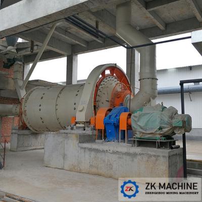 China 25t/H Copper Ore Continouos Ball Mill Grinder Little Floor Space for sale