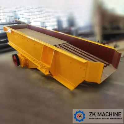 China Gypsum/Coal Vibrating Feeder Stable Vibrating Force, Electromagnetic Vibrating Feeder High Strength for sale