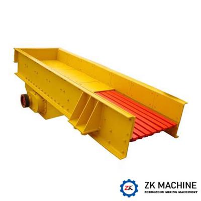 China Industrial Limestone Electromagnetic Vibrating Feeder, Vibrating Feeder Strong Vibrating Force for sale