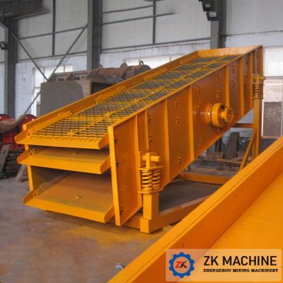 China High Efficiency Linear Vibrating Screen Machine 150-1200 T/H For Ore Dressing for sale