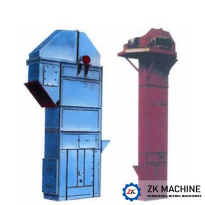 China Mining Ore Conveying Equipment , Industrial Bucket Elevators For Cement Plant for sale
