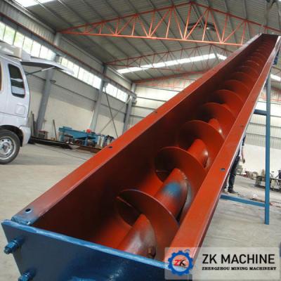 China 2-28TPH Sludge Conveyor System , Shaftless Screw Conveyor Long Service Life for sale
