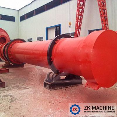 China High Capacity Industrial Rotary Dryer , Coal Rotary Drum Dryer Easy Adjustment for sale