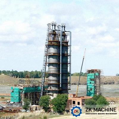 China Small Scale Gas Fired 800T/d Vertical Shaft Lime Kiln for sale