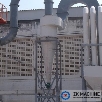 China Lime Dust Collection Equipment , Cyclone Dust Collection System Low Capital Cost for sale