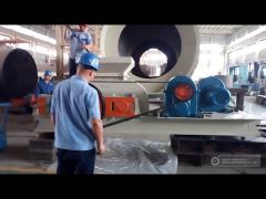Double Toothed Roller Stone Crusher Machine 100T/H Large Production Capacity