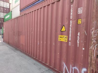 China 40HC Corten Steel Used Shipping Containers For Marine for sale