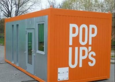 China Pops Open 20 GP Prefabricated Collapsible Container House for sale