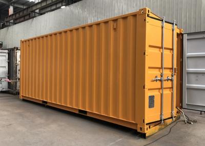 China Luxury Prefabricated 20GP Tempered Glass Prefab Office Container for sale