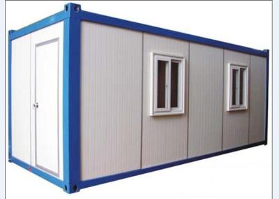 Китай Подгонянный дом контейнера для перевозок портативной машинки цвета 20ft рамки продается