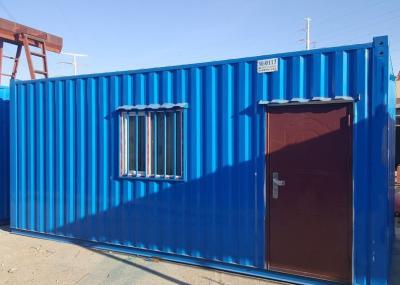 China Thermal Insulation Thickened Door 20gp Prefab Office Container for sale
