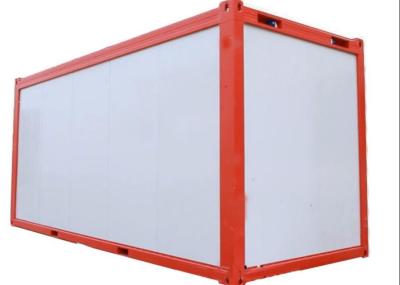 China 20GP prefabricó prenda impermeable portátil plegable de la casa del envase en venta