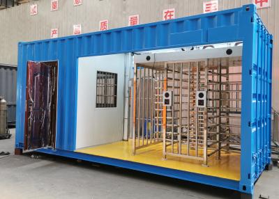 China Galvanized 20ft Gatepost Portable Office Container Flexible Combination for sale